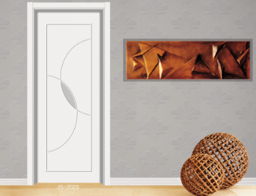 2020年新款愉心X-3020金典白色實(shí)木烤漆門