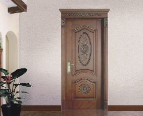 熱門產品鑫順來XJSD-011實木雕花烤漆門