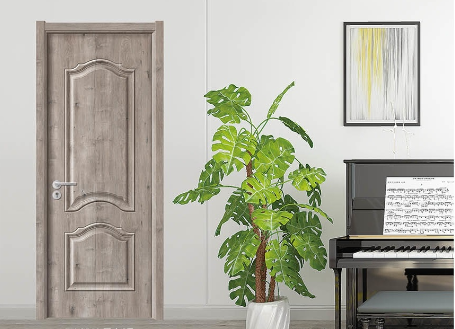 廠價(jià)直銷(xiāo)鑫順來(lái)X-4017零度平開(kāi)實(shí)木烤漆門(mén)