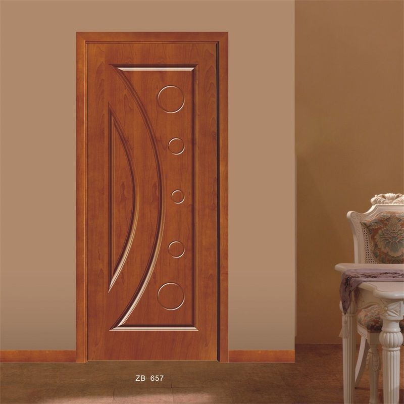 廠家熱銷愉心ZB-657橡木實木烤漆門