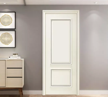 廠價直銷鑫順來X-5011平開外扣卡膠條實木烤漆門