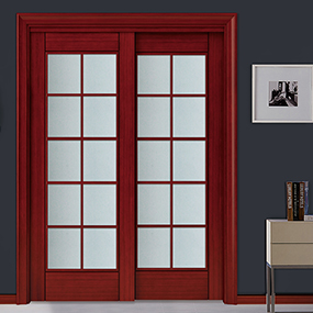 廠價直銷鑫順來X-6023圓弧平開實木烤漆門