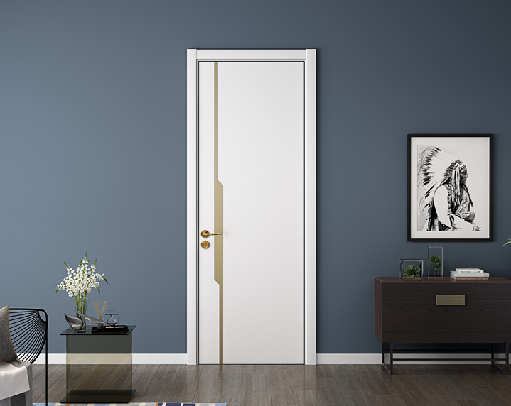 廠價直銷鑫順來X-6064平開實木烤漆門