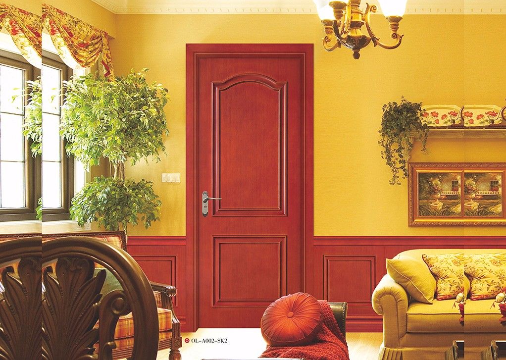 廠價(jià)直銷鑫順來(lái)X-7034平開(kāi)實(shí)木烤漆門(mén)