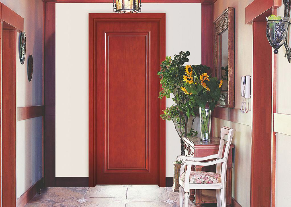 廠價(jià)直銷鑫順來(lái)X-7038平開(kāi)實(shí)木烤漆門(mén)