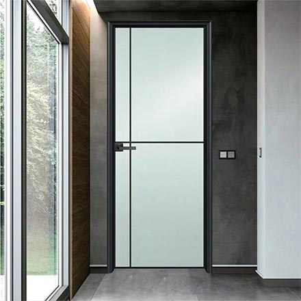 廠價直銷鑫順來X-7063平開實木烤漆門