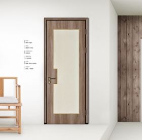 新品上市鑫順來X-8002平開環保無漆鋁木門