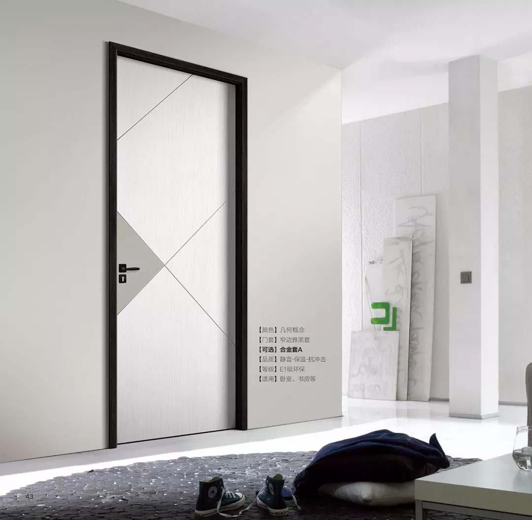 廠價(jià)直銷(xiāo)鑫順來(lái)X-8019平開(kāi)環(huán)保無(wú)漆鋁木門(mén)