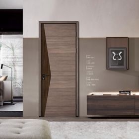 新品上市鑫順來(lái)X-8027平開(kāi)環(huán)保無(wú)漆鋁木門(mén)