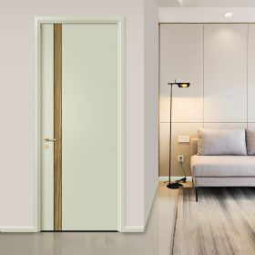 廠價直銷鑫順來X-8042平開叉色實木烤漆門