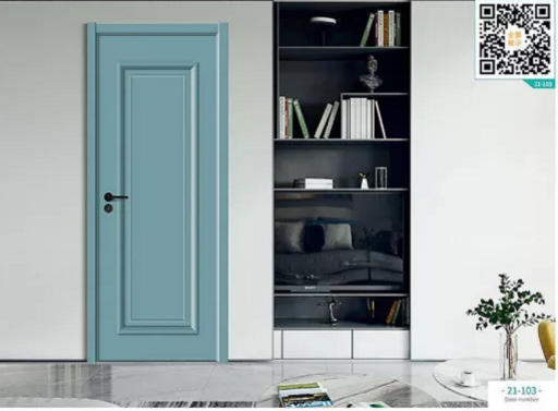 廠價(jià)新款鑫順來(lái)21-101掃碼豪華扣線地中海式木門(mén)，掃二維碼看裝修風(fēng)格