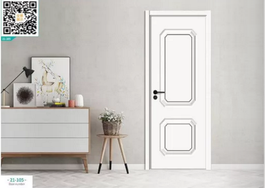 廠價(jià)熱賣(mài)鑫順來(lái)21-105掃碼豪華扣線木門(mén)，掃二維碼看裝修風(fēng)格